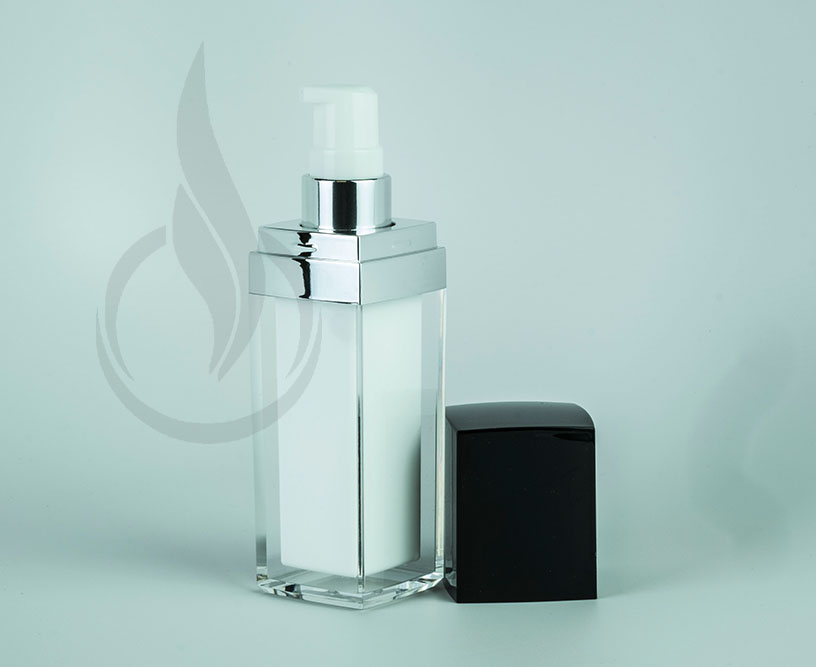 30ml Black Lid Square Series Bottle